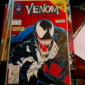 1992 Marvel comics Venom Holofoil comic 1 FEB
